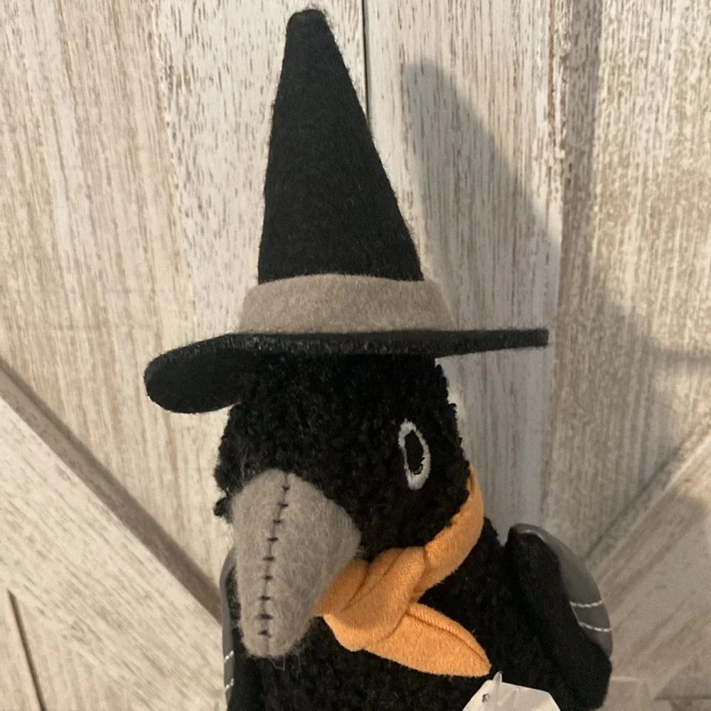 Target BP 2023 Halloween Crow Shelf Sitter Plush Figural